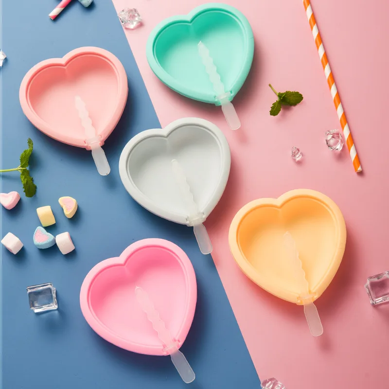 1Pcs Love Heart-Shaped Ice Cream SiliconeMould With PP Cover Food Grade DIY Chocolate Baking Pudding Mold Kitchen Accessories
1Pcs Love Heart-Shaped Ice Cream SiliconeMould With PP Cover Food Grade DIY Chocolate Baking Pudding Mold Kitchen Accessories
