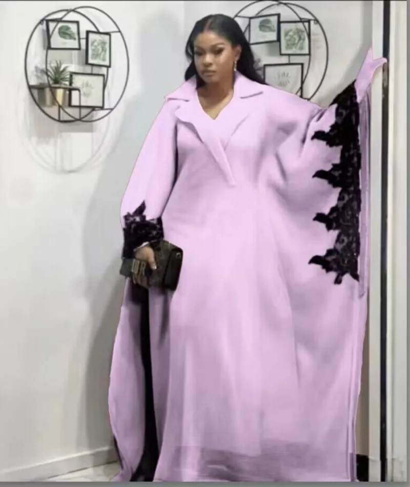Plus Size Abaya African Dresses for Women 2024 New Traditional Nigeria Embroidery Caftan Dress Abaya Musulman Robe Femme Clothes
Plus Size Abaya African Dresses for Women 2024 New Traditional Nigeria Embroidery Caftan Dress Abaya Musulman Robe Femme Clothes