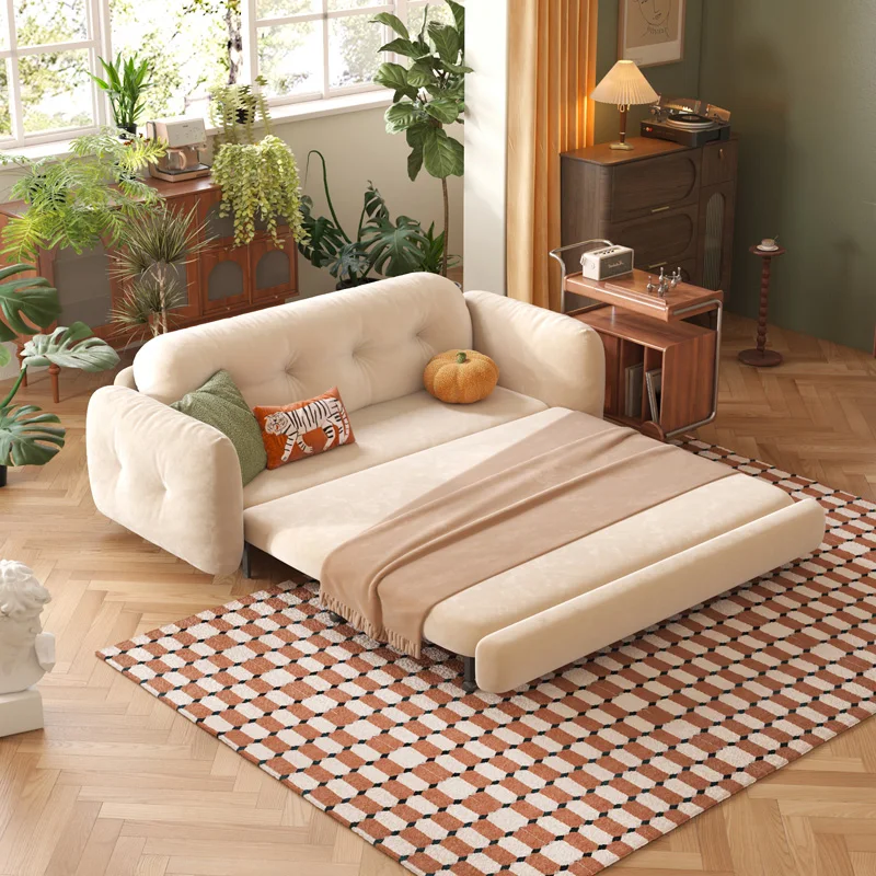 Cloud Retractable Sofa Bed Foldable Bed Dual-Use Small Apartment Modern Simple and Simple Light Luxury Living Room 2022 New
Cloud Retractable Sofa Bed Foldable Bed Dual-Use Small Apartment Modern Simple and Simple Light Luxury Living Room 2022 New