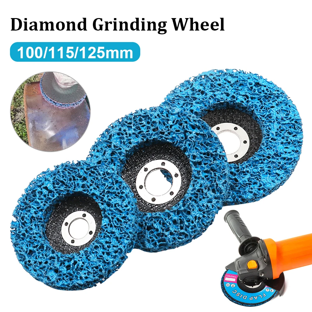 100/115/125mm Diameter Diamond Sanding Wheel Grinding Disc Suitable for Car Paint Removal Polishing Wheel Rust Removal Tools
100/115/125mm Diameter Diamond Sanding Wheel Grinding Disc Suitable for Car Paint Removal Polishing Wheel Rust Removal Tools