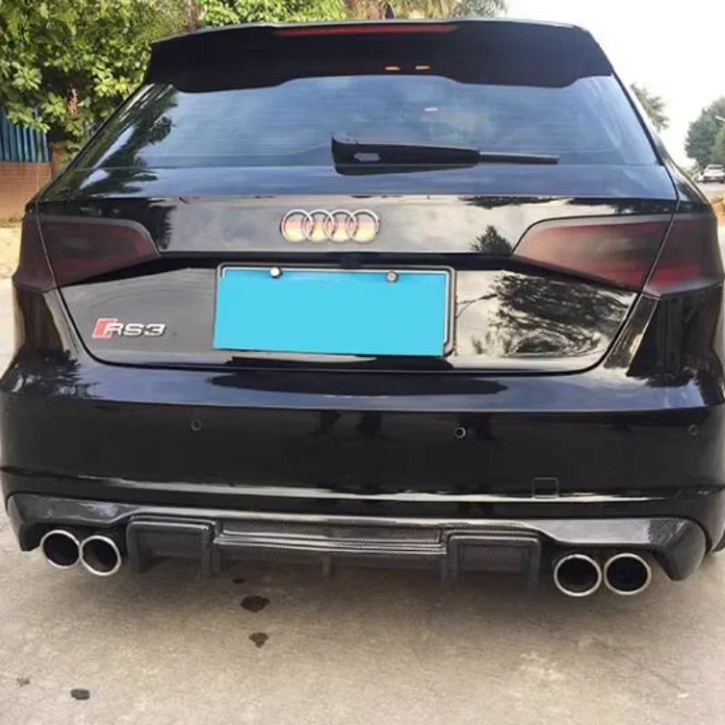 Rear Bumper Diffuser Lip Spoiler For Audi A3 Hatchback Sline 2014-2020 Convertible Real Carbon fiber Non For A3 Standard
Rear Bumper Diffuser Lip Spoiler For Audi A3 Hatchback Sline 2014-2020 Convertible Real Carbon fiber Non For A3 Standard