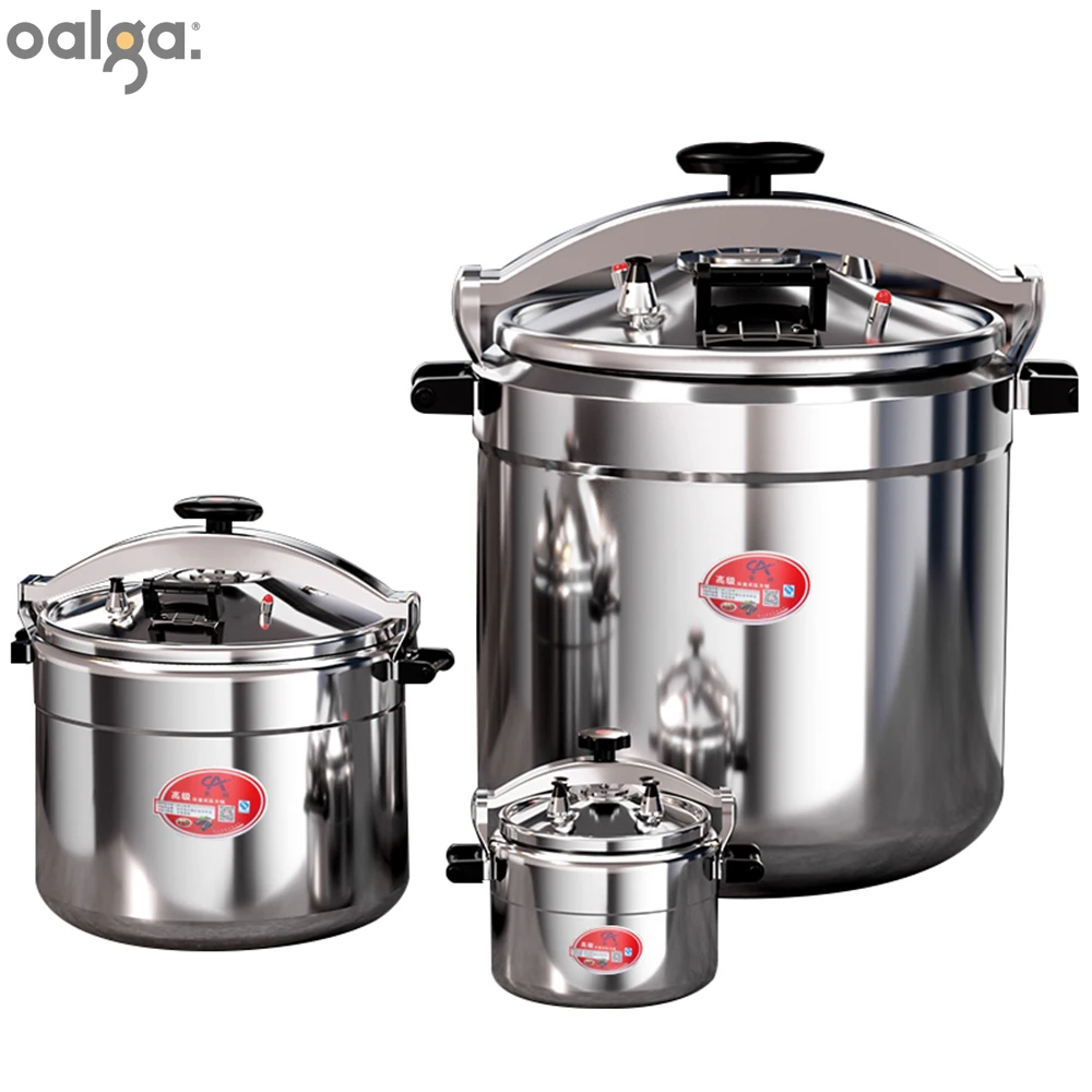 

Explosion-Proof Pressure Cooker Commercial Large-cCapacity Gas Induction Cooker General Aluminum Alloy Pressure Cooker Pot Pan