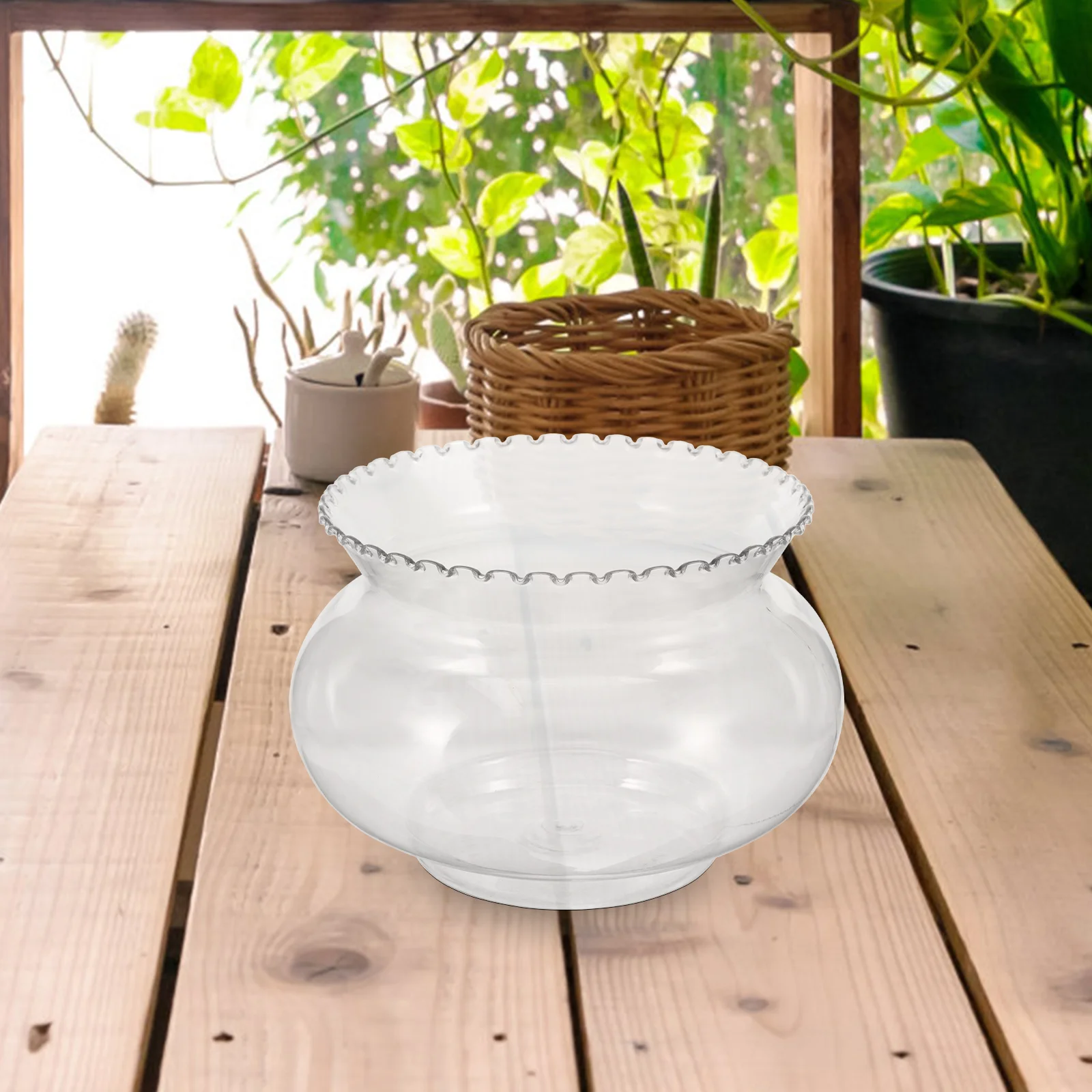 Unbreakable Fish Bowl Plastic Bubble Bowl Small Betta Fish Tank Clear Desktop Aquarium Hydroponic Planter Pot Shrimp
Unbreakable Fish Bowl Plastic Bubble Bowl Small Betta Fish Tank Clear Desktop Aquarium Hydroponic Planter Pot Shrimp