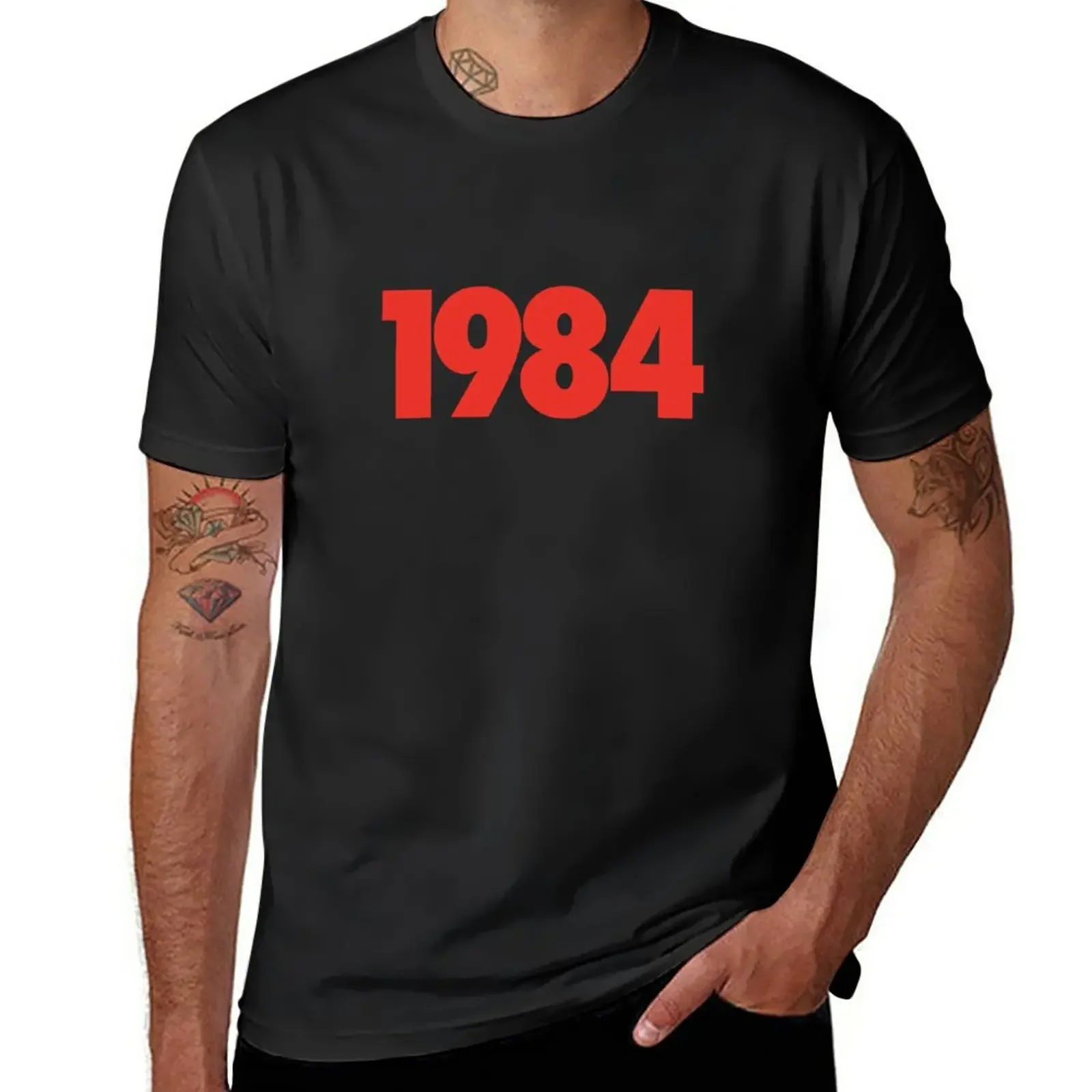 

1984 T-Shirt plus sizes quick-drying blanks men t shirts