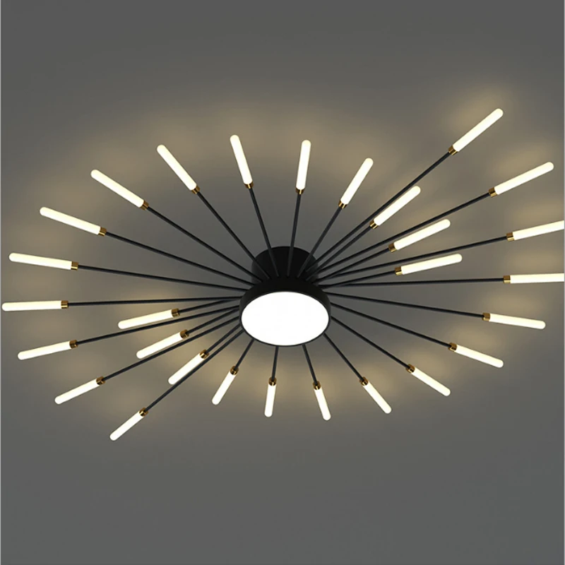 Living Room Modern Black Led Ceiling Lighting Fixtures Chandelier For Bedroom Kitchen Loft Spider Ceiling Mounted Lamps Nordic
Living Room Modern Black Led Ceiling Lighting Fixtures Chandelier For Bedroom Kitchen Loft Spider Ceiling Mounted Lamps Nordic