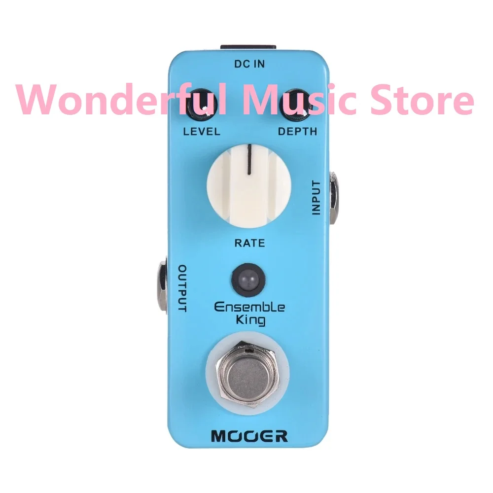 Mooer Guitar Effects Pedal True Bypass Analog Chorus Sound MCH1 Ensemble King Effect Processor Chorus For Musical Instruments
Mooer Guitar Effects Pedal True Bypass Analog Chorus Sound MCH1 Ensemble King Effect Processor Chorus For Musical Instruments