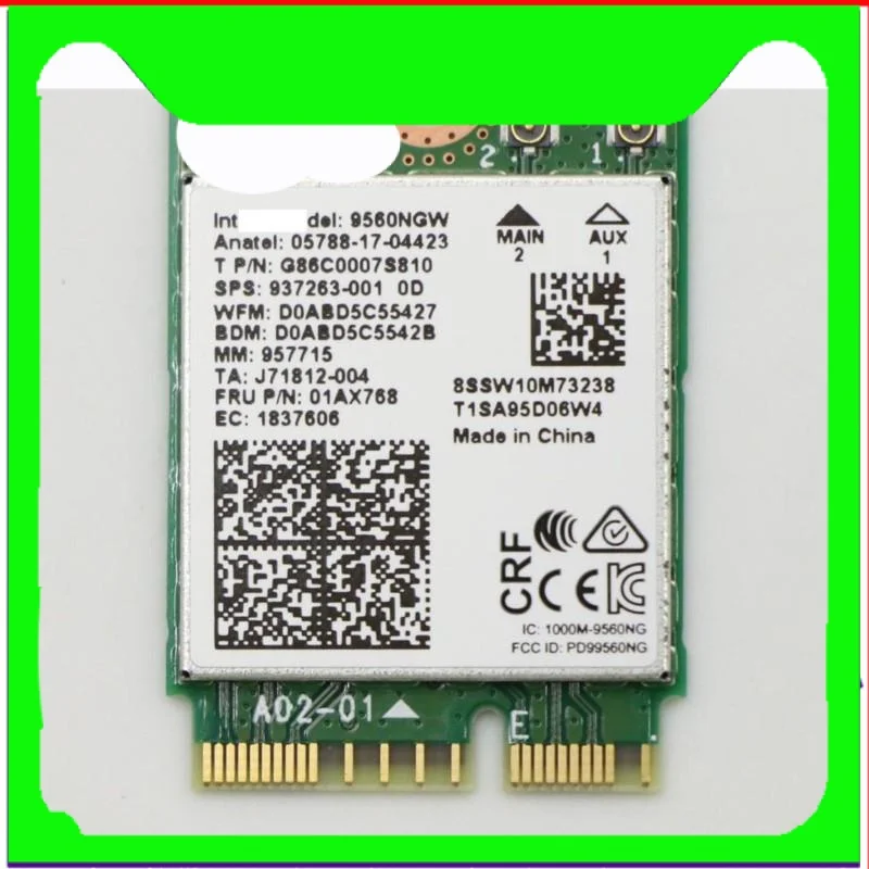 9560 двухдиапазонный 2,4g/5ghz беспроводной bluetooth 5,0 приемник 802. Антенны Wi-Fi 11ac m. 2 cnvi intel 9560ngw
9560 двухдиапазонный 2,4g/5ghz беспроводной bluetooth 5,0 приемник 802. Антенны Wi-Fi 11ac m. 2 cnvi intel 9560ngw