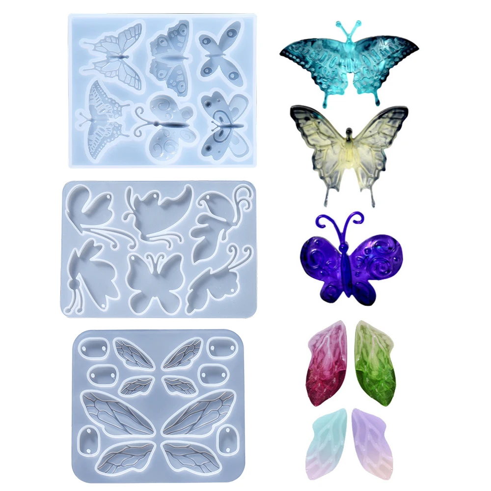 Butterfly Pendant Epoxy Resin Mold Jewelry Casting Silicone Crystal for DIY Keychain Craft Supplies Handmade Making Accessories
Butterfly Pendant Epoxy Resin Mold Jewelry Casting Silicone Crystal for DIY Keychain Craft Supplies Handmade Making Accessories