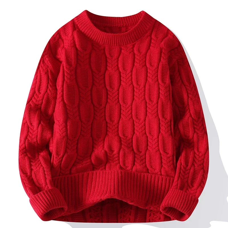 Men's Crewneck Knit Sweater Slim Fit Lightweight Casual Twist Patterned Cable Knitted Pullover Unsex Winter Thick Warm Sweaters
Men's Crewneck Knit Sweater Slim Fit Lightweight Casual Twist Patterned Cable Knitted Pullover Unsex Winter Thick Warm Sweaters