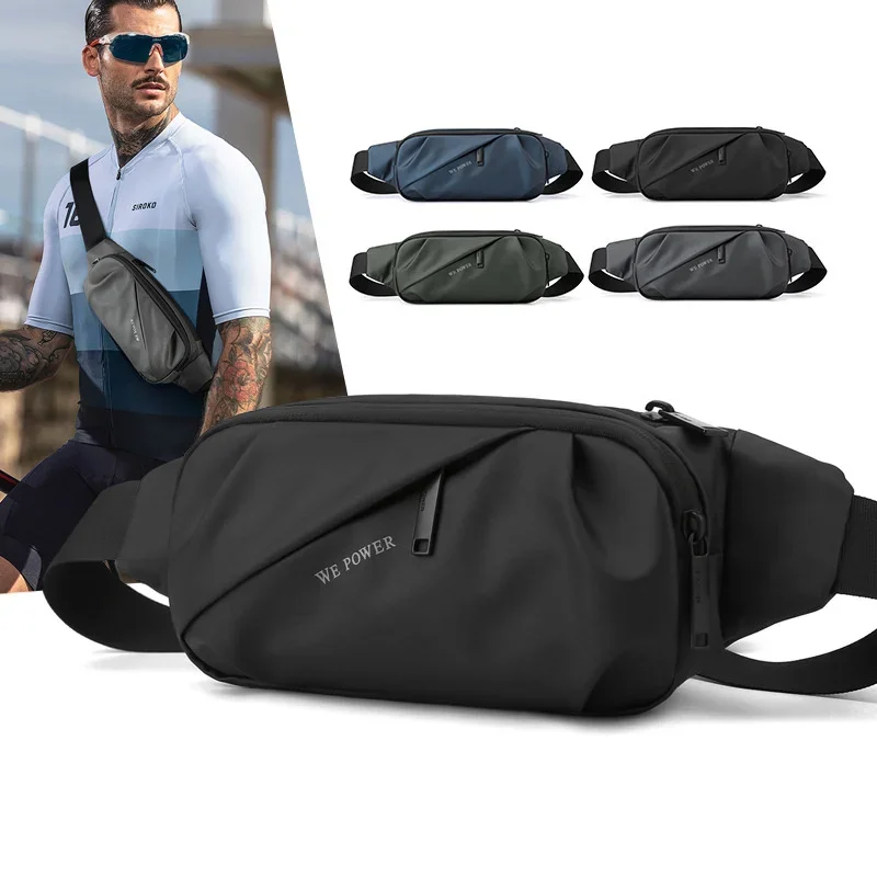 Men Waist Pack Belt Bag Running Waterproof Nylon Multi-purpose Travel Fashion Male Sling Chest Bum Hip Fanny Pack Bags
Men Waist Pack Belt Bag Running Waterproof Nylon Multi-purpose Travel Fashion Male Sling Chest Bum Hip Fanny Pack Bags