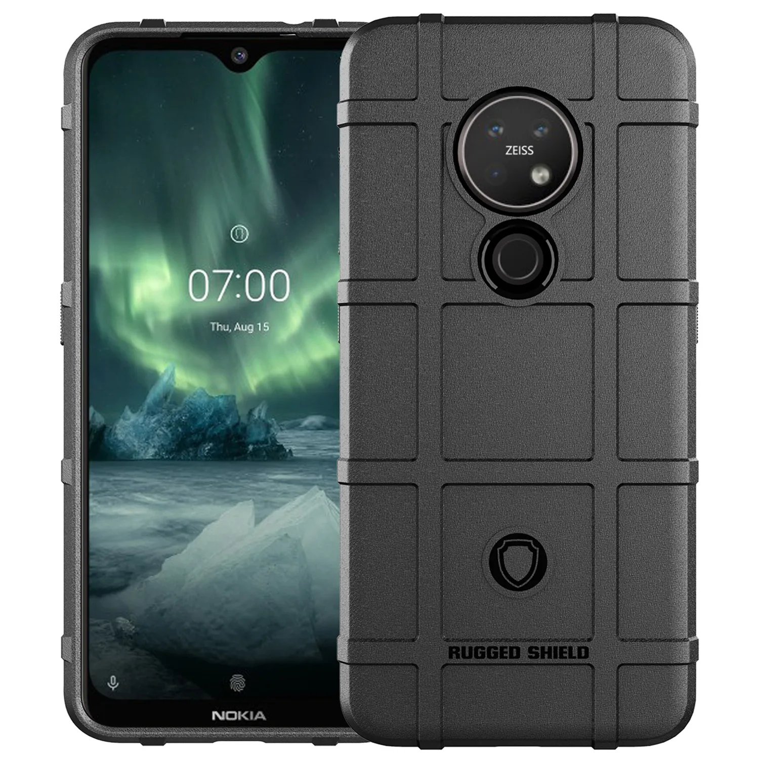 

For Nokia 7.2 6.2 7.1 Plus 6.3 Shield Case Shockproof Silicone Cover for nokia 7 2018 7.1 7.1plus Heavy Duty Rubbe Cases