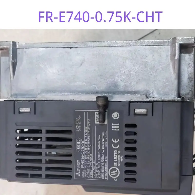 

FR-E740-0.75K-CHT FR E740 0.75K CHT Second-hand Inverter,Normal Function Tested OK