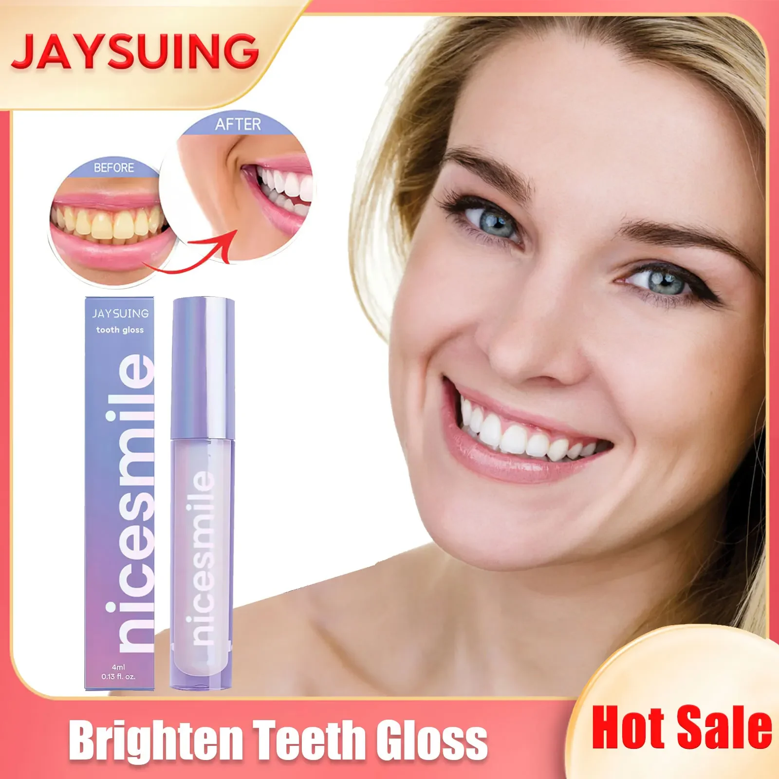 

Tooth Gloss Serum Whitening Remove Stain Reduce Yellowing Fresh Breath Cleaning Brightening Teeth Repair Gums Essence Oral Care