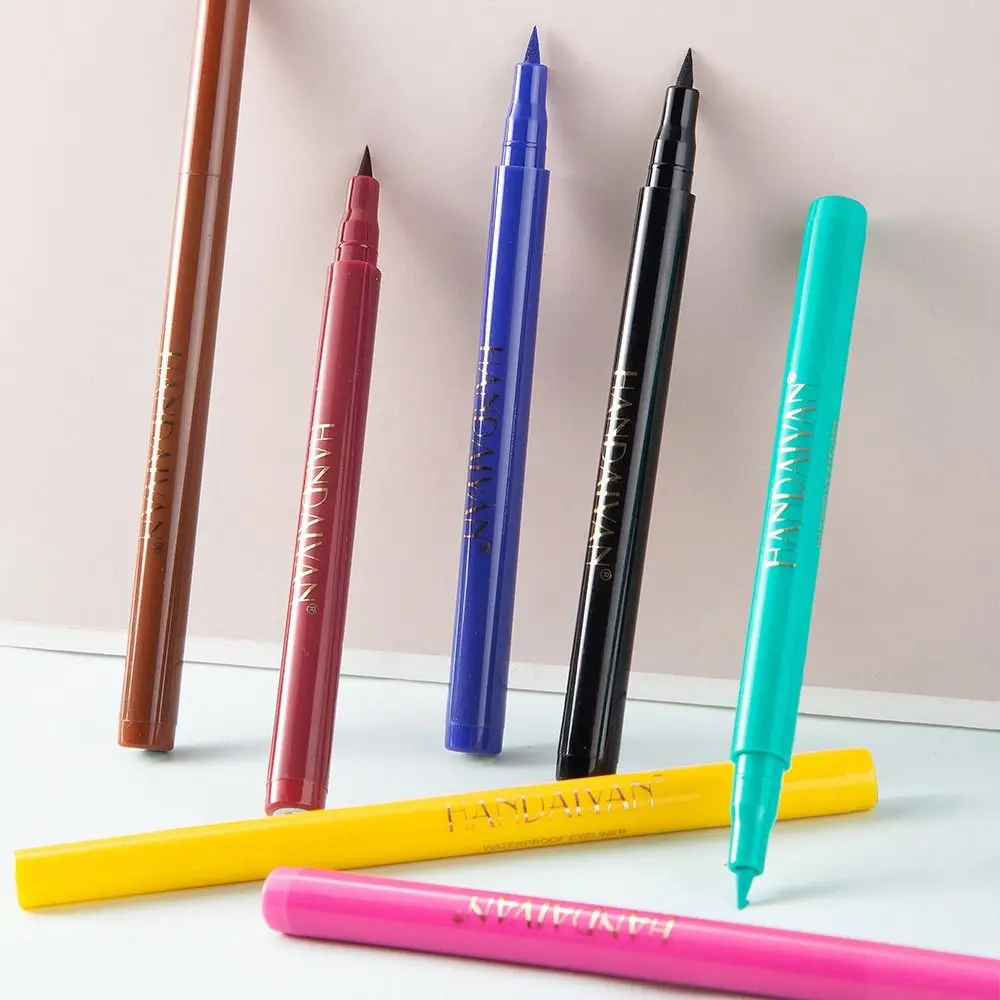 

Rainbow Liquid Eye Liner Pencil Cute Matte Beginner Novice Lying Silkworm Pen Quick-drying Long-lasting Eyeliner Gel Pen Daily