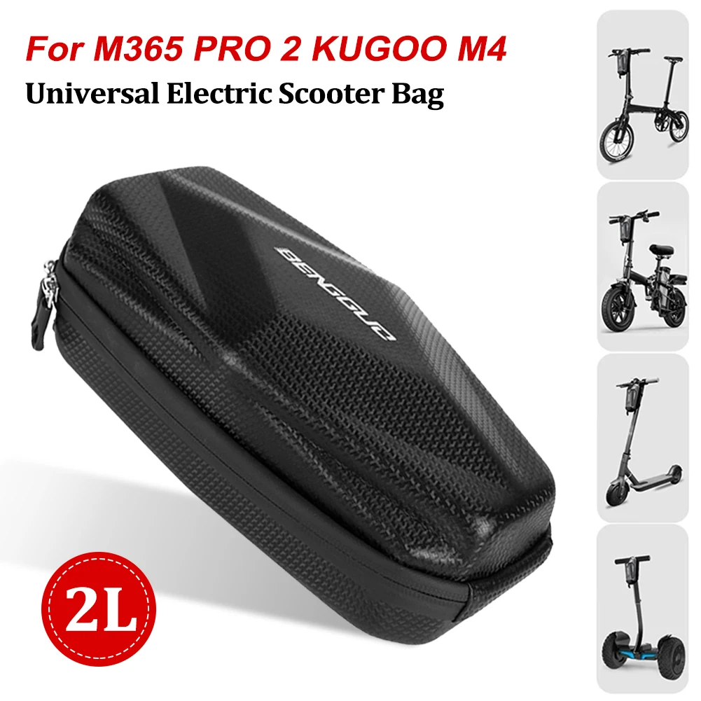 2L Electric Scooter Bag EVA Hard Shell Waterproof Large Front Storage Bag Reflective Universal for Xiaomi M365 PRO 2 KUGOO M4
2L Electric Scooter Bag EVA Hard Shell Waterproof Large Front Storage Bag Reflective Universal for Xiaomi M365 PRO 2 KUGOO M4