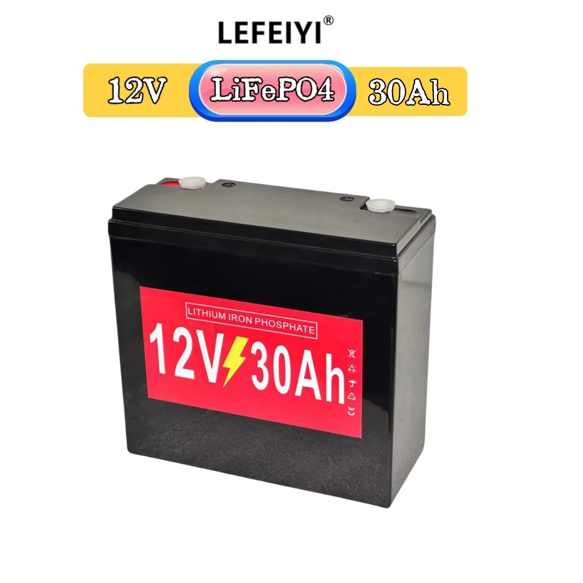 12V 30Ah Traction Battery (LifePo4 Battery Used for Solar Energy in Electric Vehicles)
12V 30Ah Traction Battery (LifePo4 Battery Used for Solar Energy in Electric Vehicles)