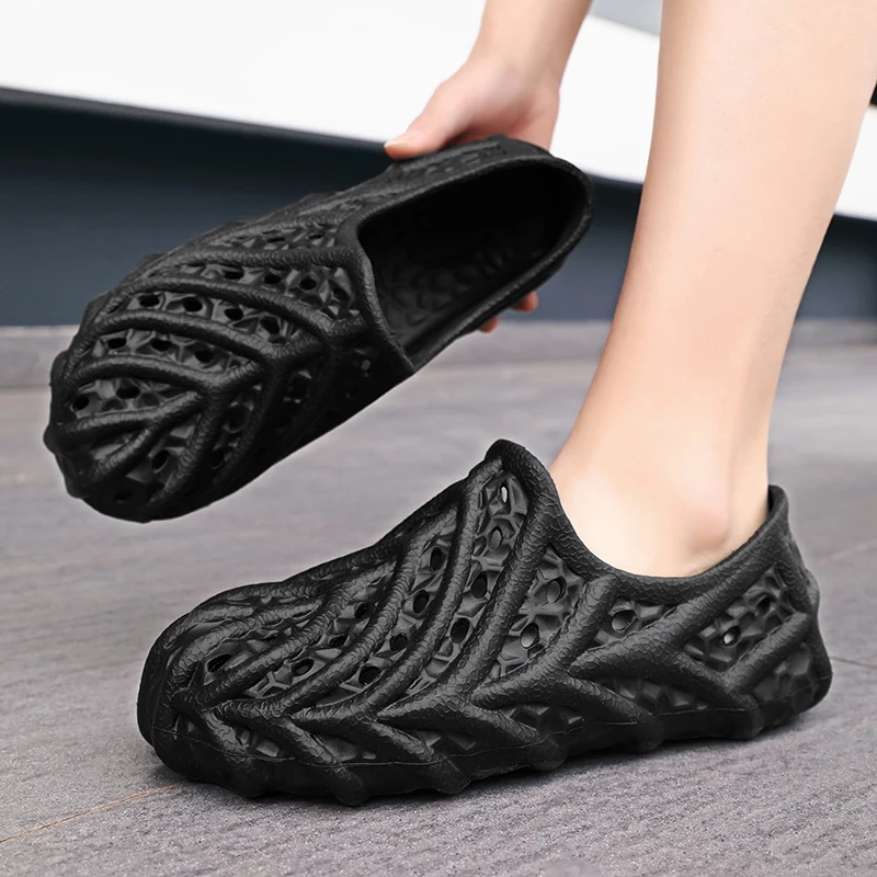 Clogs Men Sandals Men Shoe Summer Man Garden Beach Slippers Black Big Size Massage Slippers for Men's Shoes Zapatos Hombre
Clogs Men Sandals Men Shoe Summer Man Garden Beach Slippers Black Big Size Massage Slippers for Men's Shoes Zapatos Hombre