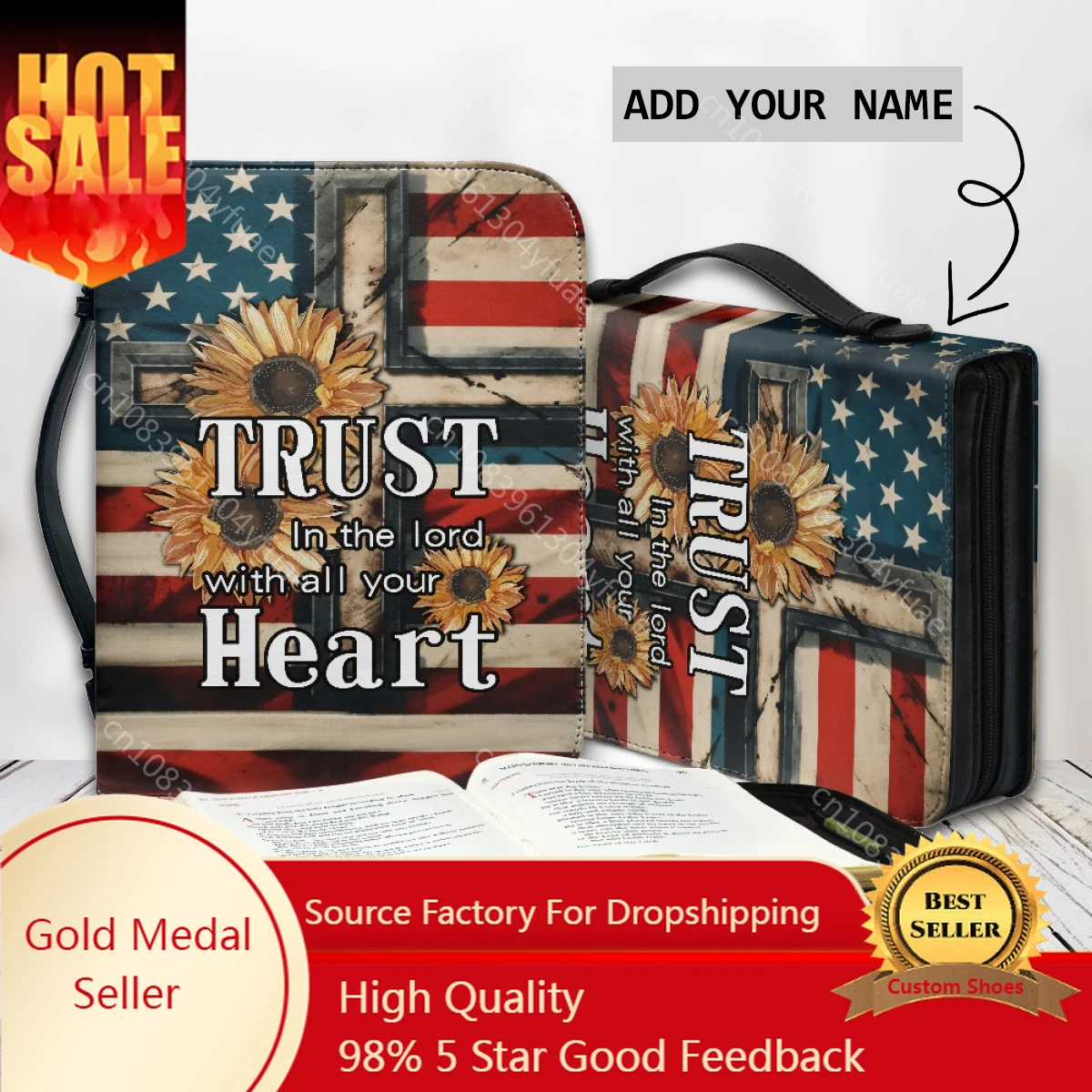 Trust In The Lord With All Your Heart Bible Bag Handbags Church Gift Christian Book Protective Cover Large Capacity Leather Bags
Trust In The Lord With All Your Heart Bible Bag Handbags Church Gift Christian Book Protective Cover Large Capacity Leather Bags