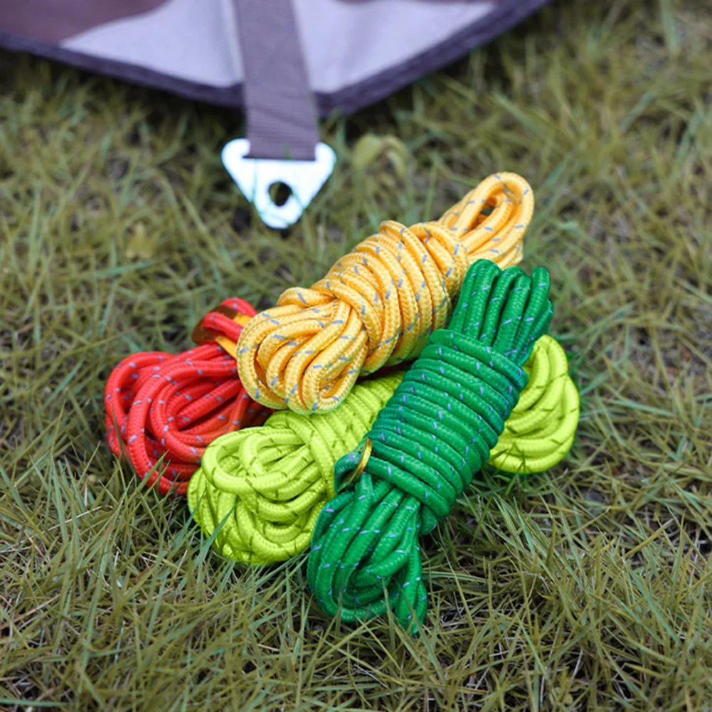 1pc Windproof Cord Reflective Windproof Umbrella Rope 4mm Mountaineering Camping Rope Camping Hiking Tents Canopies Accessories
1pc Windproof Cord Reflective Windproof Umbrella Rope 4mm Mountaineering Camping Rope Camping Hiking Tents Canopies Accessories