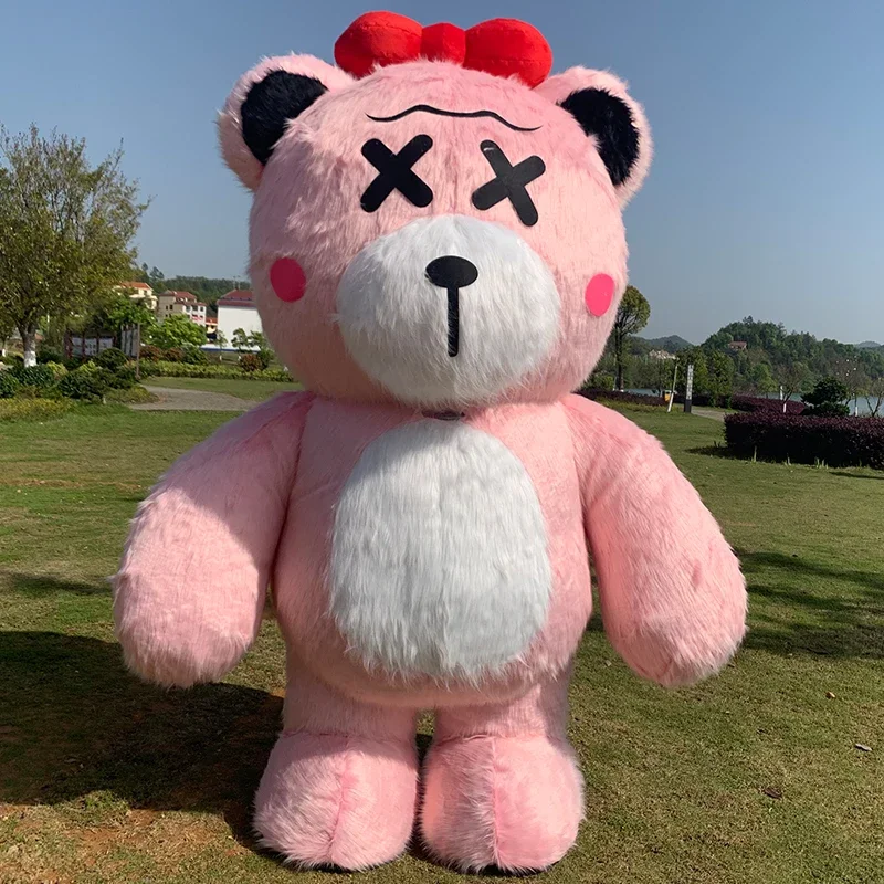 Inflatable Pink Plush Bear Mascot Costume Fancy Party Furry Dress Dolls Mascotte Cosplay Outfits Halloween Xmas Easter Costume
Inflatable Pink Plush Bear Mascot Costume Fancy Party Furry Dress Dolls Mascotte Cosplay Outfits Halloween Xmas Easter Costume
