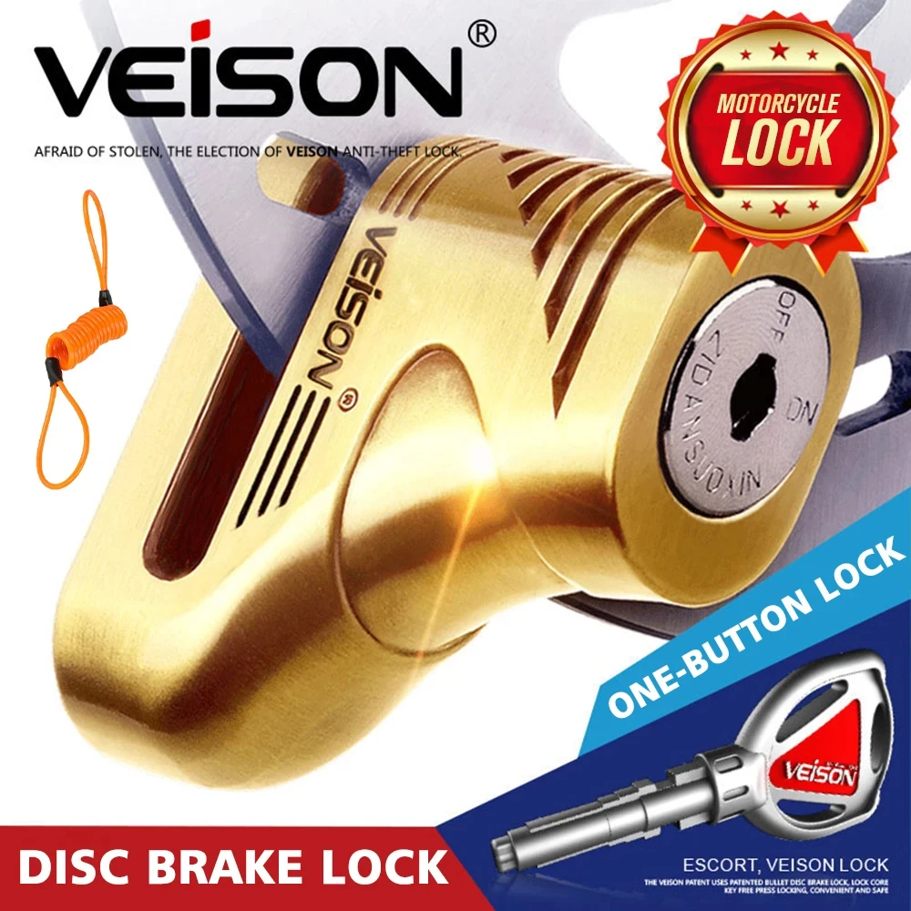 Anti Theft Motorcycle Lock Outdoor Motocross Anti Theft Disc Brake Lock Safety Protection Bicycle Disc Lock
Anti Theft Motorcycle Lock Outdoor Motocross Anti Theft Disc Brake Lock Safety Protection Bicycle Disc Lock