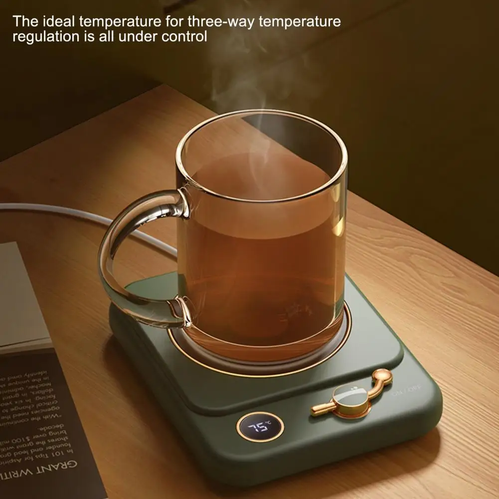 Cup Warmer with Temperature Control Usb Electric Coffee Cup Warmer with Auto Shut-off Led Display Three Temperature Settings
Cup Warmer with Temperature Control Usb Electric Coffee Cup Warmer with Auto Shut-off Led Display Three Temperature Settings