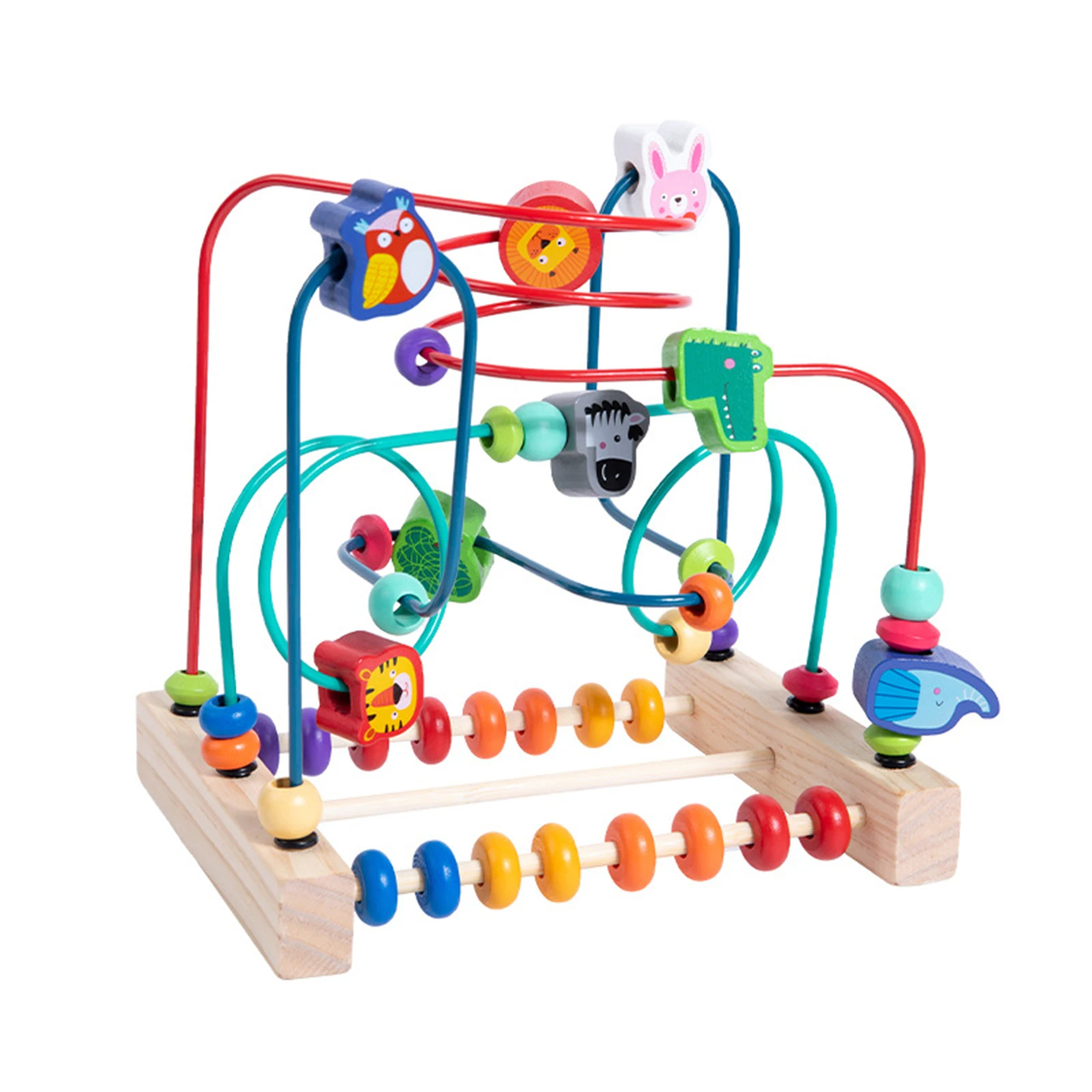 Wooden Around Beads Toys Safe Wooden Material Toys Set for Children Interactive Toys Set
Wooden Around Beads Toys Safe Wooden Material Toys Set for Children Interactive Toys Set