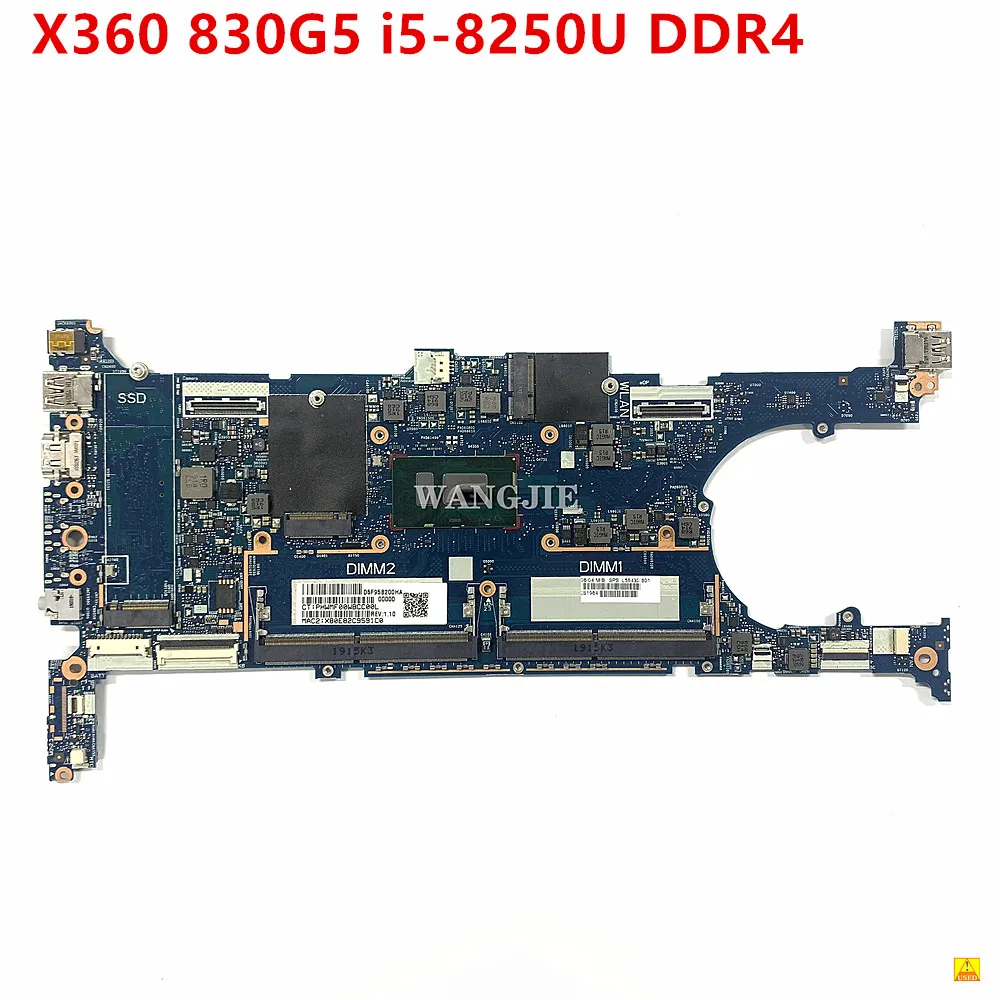 Used Laptop Motherboard L56430-601 L56430-001 6050A3049801 For HP EliteBook X360 830 G5 Mainboard HSN-I22C i5-8250U
Used Laptop Motherboard L56430-601 L56430-001 6050A3049801 For HP EliteBook X360 830 G5 Mainboard HSN-I22C i5-8250U