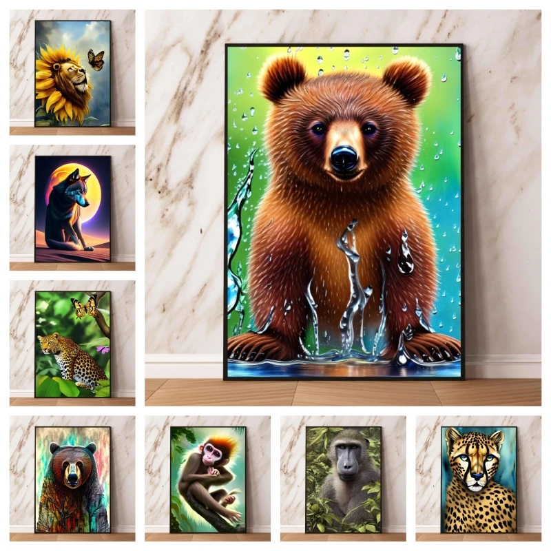 Posters and prints Leopard Animal painted Gift Art Friends Gifts Room Home Wall Stickers Picture Decorative
Posters and prints Leopard Animal painted Gift Art Friends Gifts Room Home Wall Stickers Picture Decorative