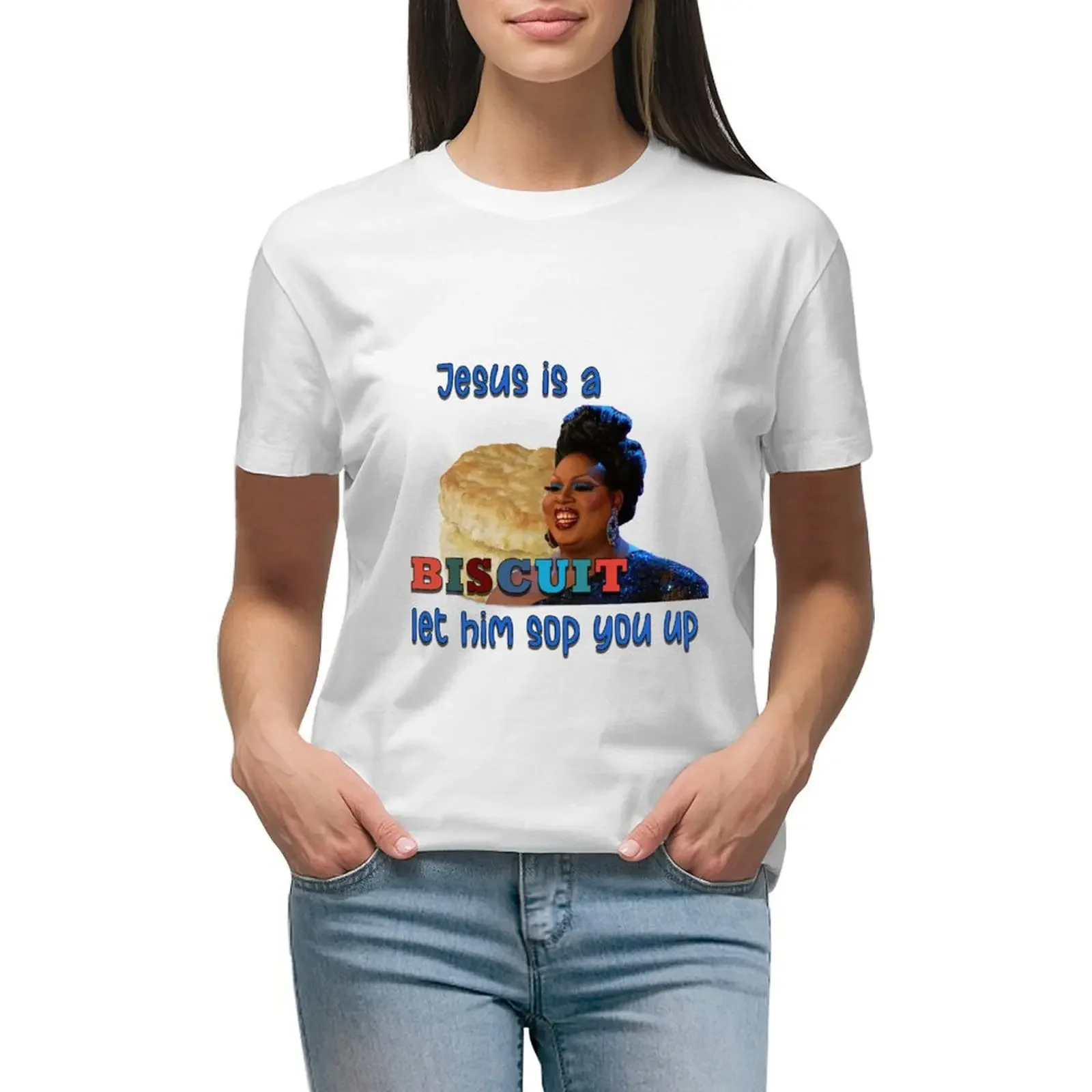 Latrice Royale - Jesus is a biscuit T-shirt shirts graphic tees tees t shirts for Womens
Latrice Royale - Jesus is a biscuit T-shirt shirts graphic tees tees t shirts for Womens