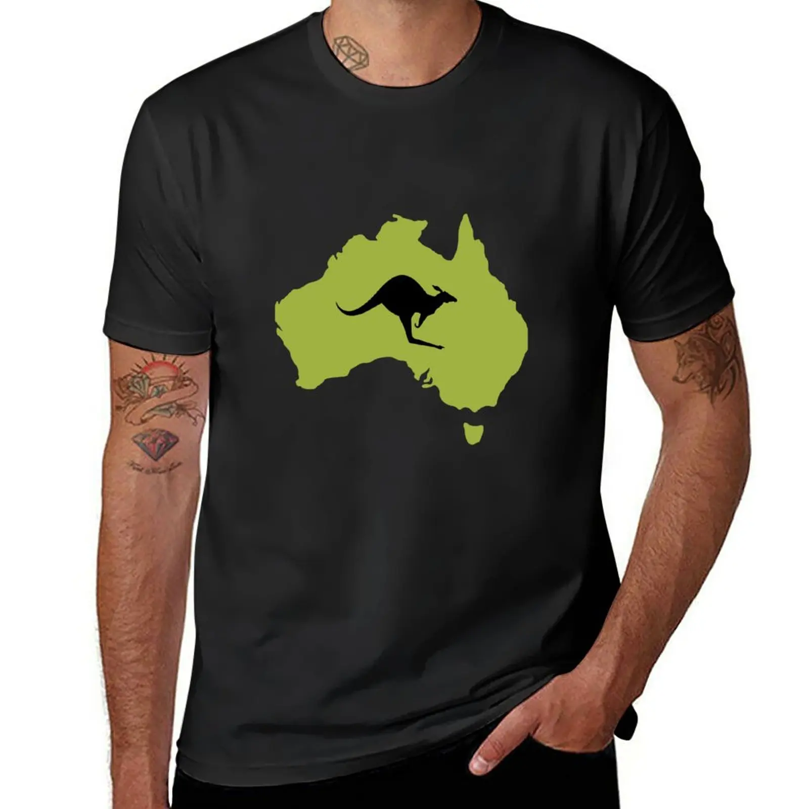 New australia kangaroo design T-Shirt funny t shirt vintage t shirt slim fit t shirts for men
New australia kangaroo design T-Shirt funny t shirt vintage t shirt slim fit t shirts for men