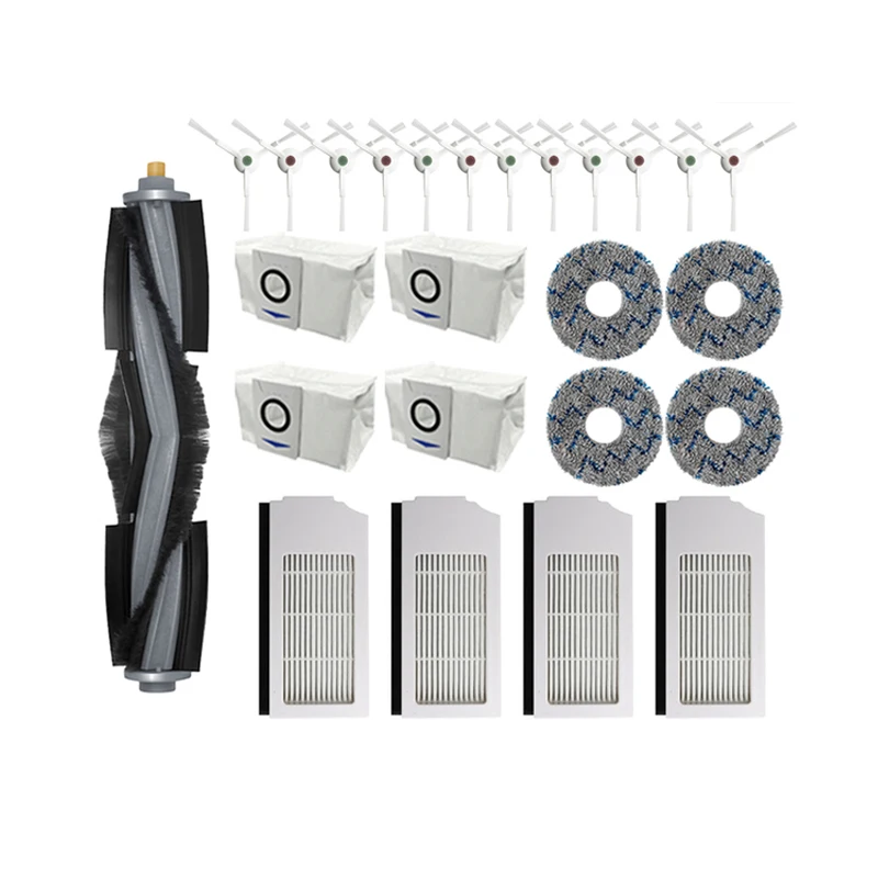 New Hepa Filter Side Brush Main Brush Mop cloths dust bag For Ecovacs Deebot X1 OMNI / T10 OMNI accessories vacuum cleaner
New Hepa Filter Side Brush Main Brush Mop cloths dust bag For Ecovacs Deebot X1 OMNI / T10 OMNI accessories vacuum cleaner