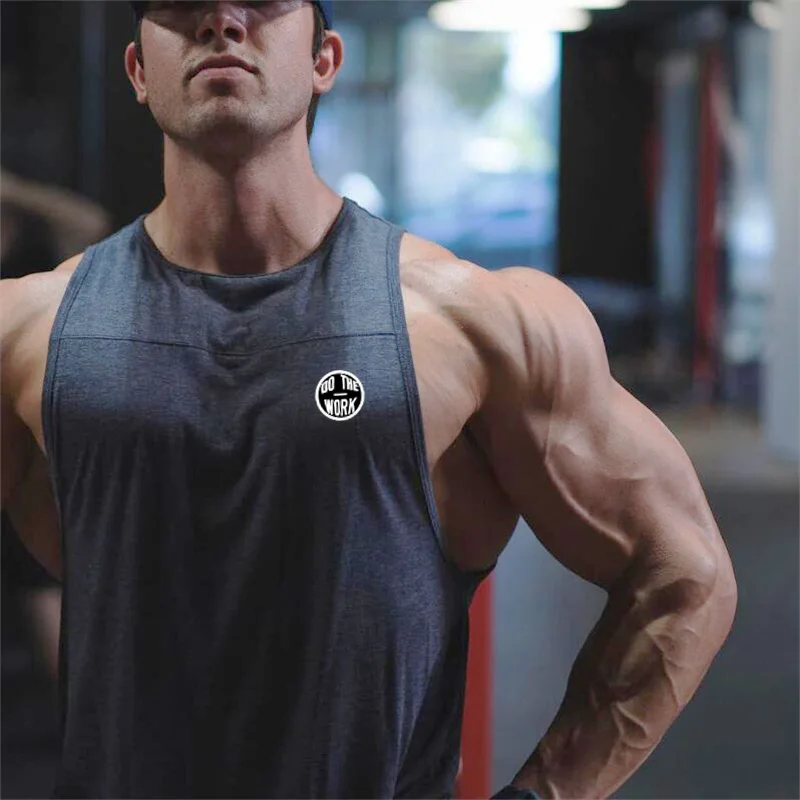 Musclemen Vest Fitness Sleeveless T-Shirt Men Gyms Clothing Sports Singlet Bodybuilding Stringer Singlet Cotton mens Tank top
Musclemen Vest Fitness Sleeveless T-Shirt Men Gyms Clothing Sports Singlet Bodybuilding Stringer Singlet Cotton mens Tank top