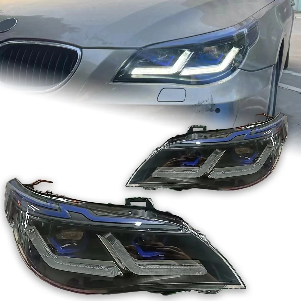 AKD Car Styling Head Lamp for BMW E60 Headlights 2003-2009 523i 530i Angel Eye LED Headlight DRL Hid Bi Xenon Auto Accessories
AKD Car Styling Head Lamp for BMW E60 Headlights 2003-2009 523i 530i Angel Eye LED Headlight DRL Hid Bi Xenon Auto Accessories