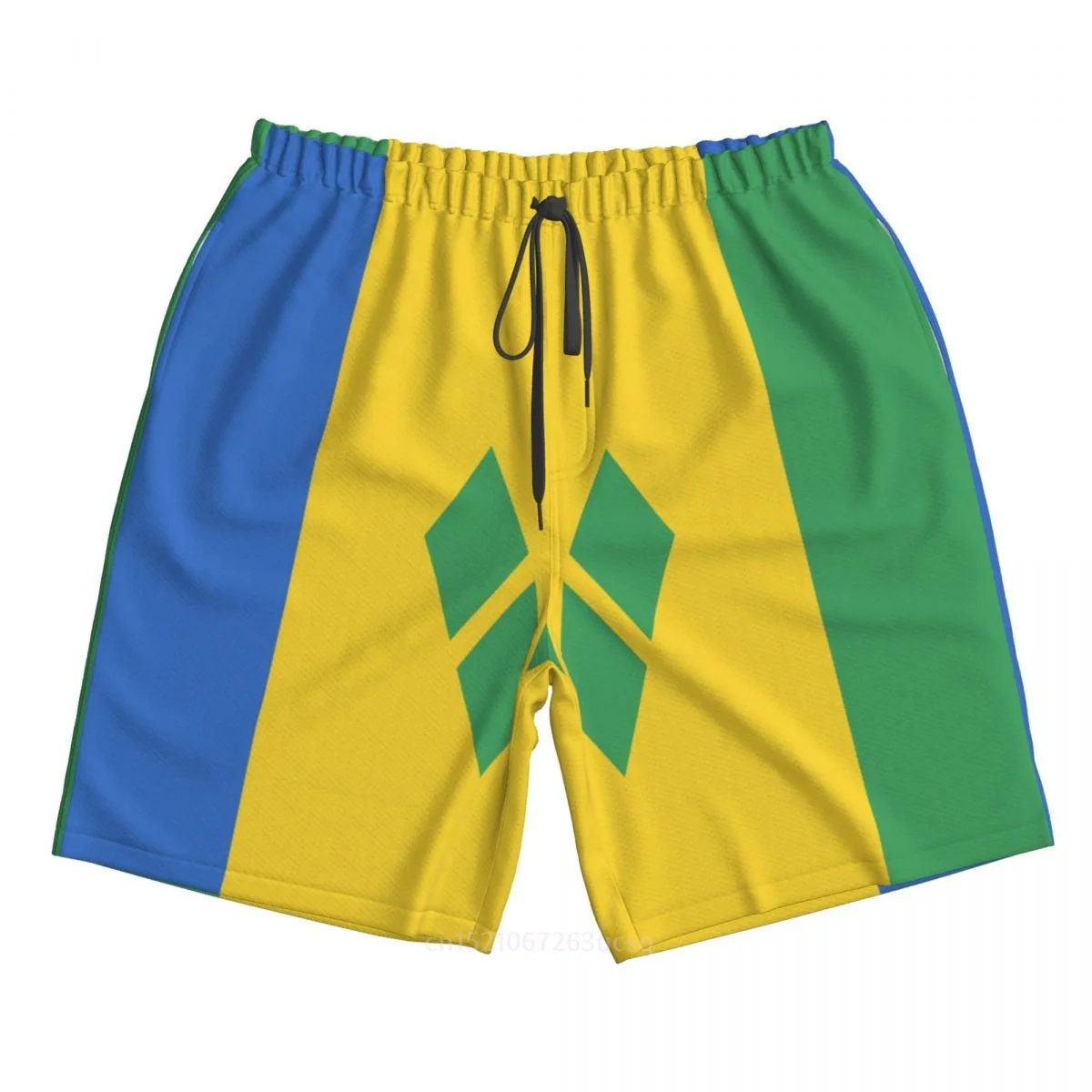 2023 Polyester Saint Vincent And The Grenadines Country Flag 3D Printed Men's Board Shorts Beach Pocket Running Summer Pants
2023 Polyester Saint Vincent And The Grenadines Country Flag 3D Printed Men's Board Shorts Beach Pocket Running Summer Pants