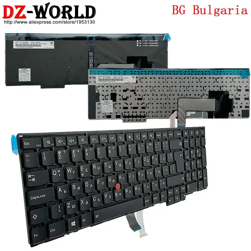 BG Болгария клавиатура с подсветкой для Thinkpad T550 T560 P50S W540 T540P W541 W550S L540 L560 L570 E531 E540 04Y2355 04Y2394
BG Болгария клавиатура с подсветкой для Thinkpad T550 T560 P50S W540 T540P W541 W550S L540 L560 L570 E531 E540 04Y2355 04Y2394