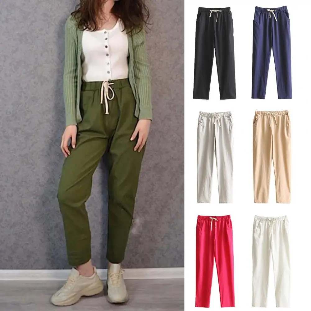 Women Elastic Waist Pants Stylish Women's Elastic Waist Wide Leg Pants with Adjustable Drawstring Pockets for Everyday
Women Elastic Waist Pants Stylish Women's Elastic Waist Wide Leg Pants with Adjustable Drawstring Pockets for Everyday