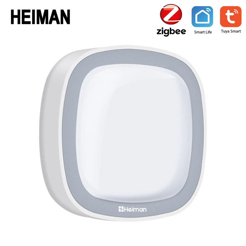 Heiman Zigbee Motion Sensor PIR Movement Detector Compatible With Gateway Tuya Smart
Heiman Zigbee Motion Sensor PIR Movement Detector Compatible With Gateway Tuya Smart