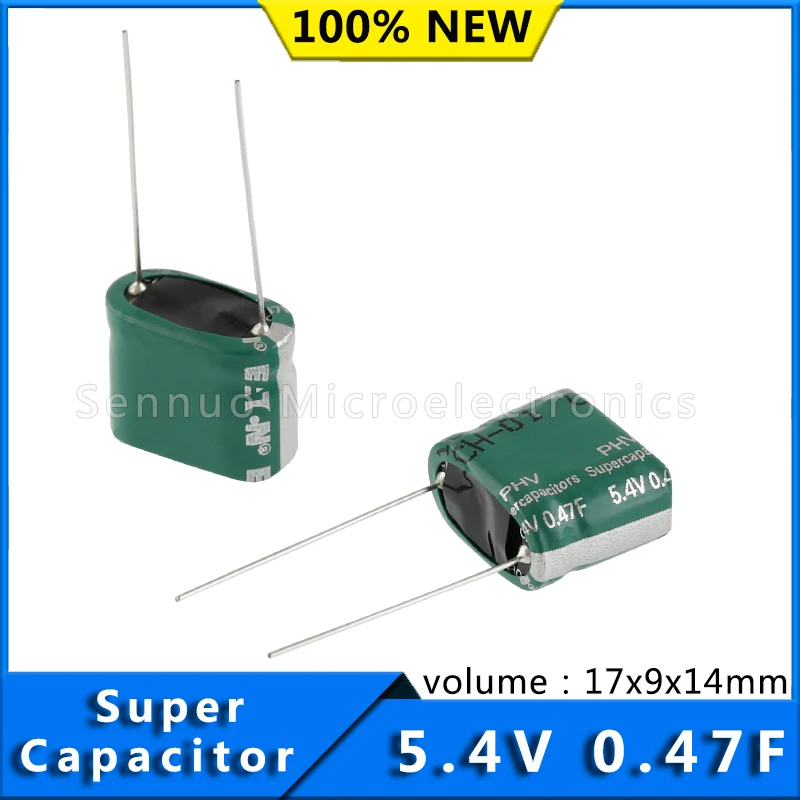 NEW 5.4V 0.47F PHV supercapacitorsCylindrical cells PHV-5R4V474-R farah capacitance Low ESR high power density 5.4V 470mF
NEW 5.4V 0.47F PHV supercapacitorsCylindrical cells PHV-5R4V474-R farah capacitance Low ESR high power density 5.4V 470mF