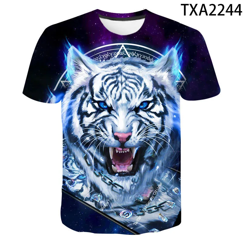 2020 New Summer Lion Tiger Print 3D T-shirt Casual Men Women Children Cool Tee Tops Male Streetwear Cool T Shirt Boy girl Kids
2020 New Summer Lion Tiger Print 3D T-shirt Casual Men Women Children Cool Tee Tops Male Streetwear Cool T Shirt Boy girl Kids