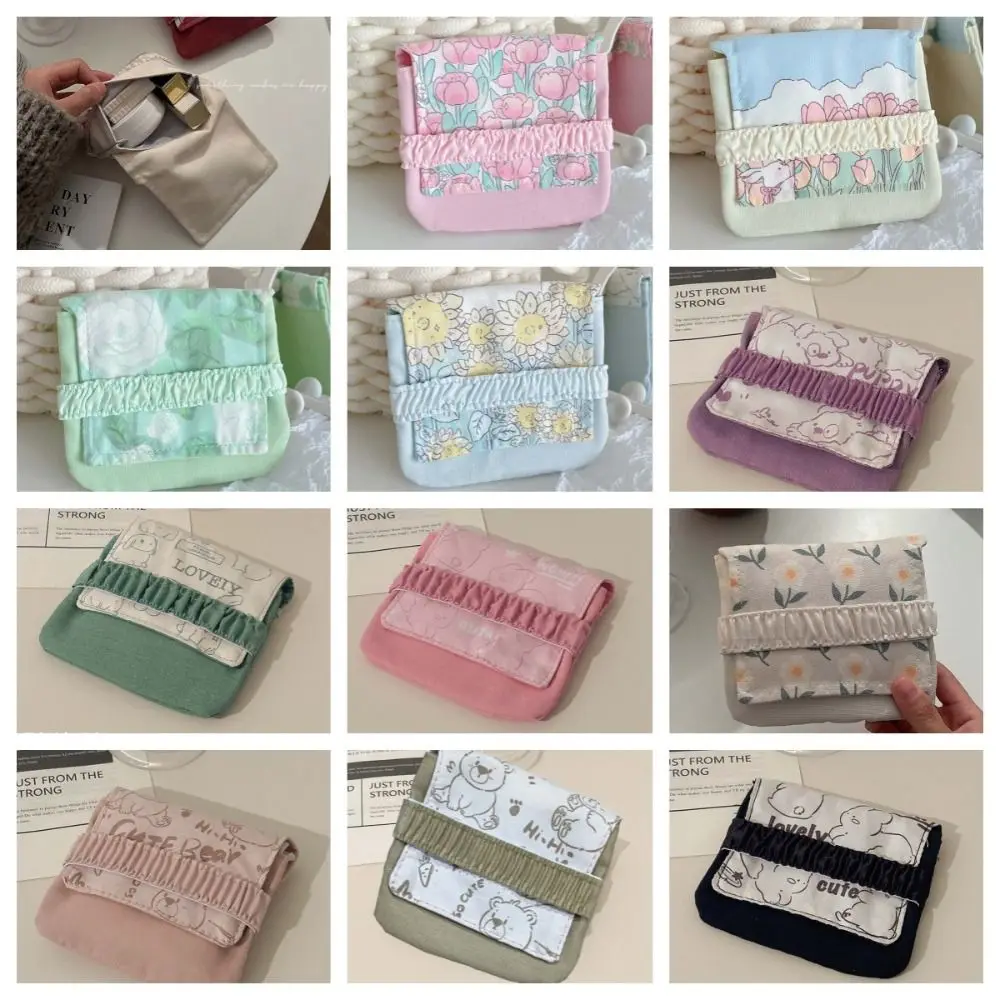 Large Capacity Mini Cosmetic Bag Bear Rabbit Sanitary Napkin Storage Bag Makeup Bag Small Item Bag Flower Coin Purse Girls
Large Capacity Mini Cosmetic Bag Bear Rabbit Sanitary Napkin Storage Bag Makeup Bag Small Item Bag Flower Coin Purse Girls