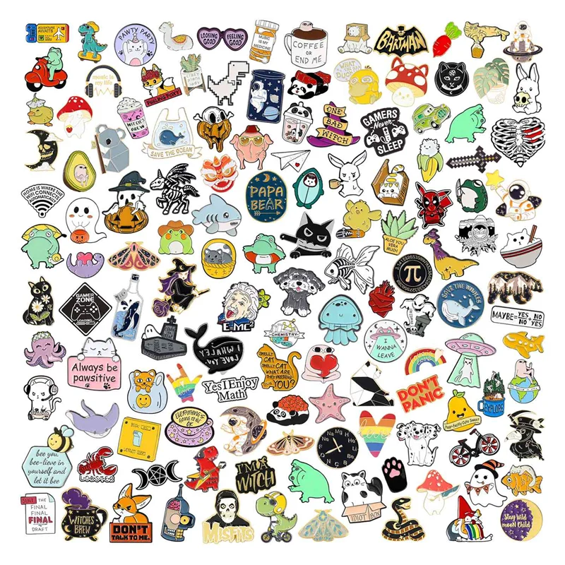 24 Pack Cute Enamel Backpack Pins, Enamel Pins Bulk Set Cool Button Pins Aesthetic Pins Lapel Pins Anime
24 Pack Cute Enamel Backpack Pins, Enamel Pins Bulk Set Cool Button Pins Aesthetic Pins Lapel Pins Anime