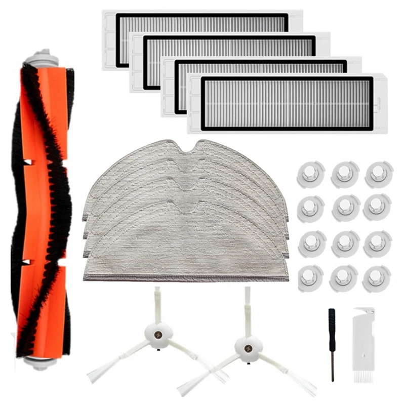 For Xiaomi Roborock S5 Max S6 Maxv S6 S50 S55 PURE Robot Vacuum Cleaner Main Side Brush Hepa Filter Mop Parts 
For Xiaomi Roborock S5 Max S6 Maxv S6 S50 S55 PURE Robot Vacuum Cleaner Main Side Brush Hepa Filter Mop Parts