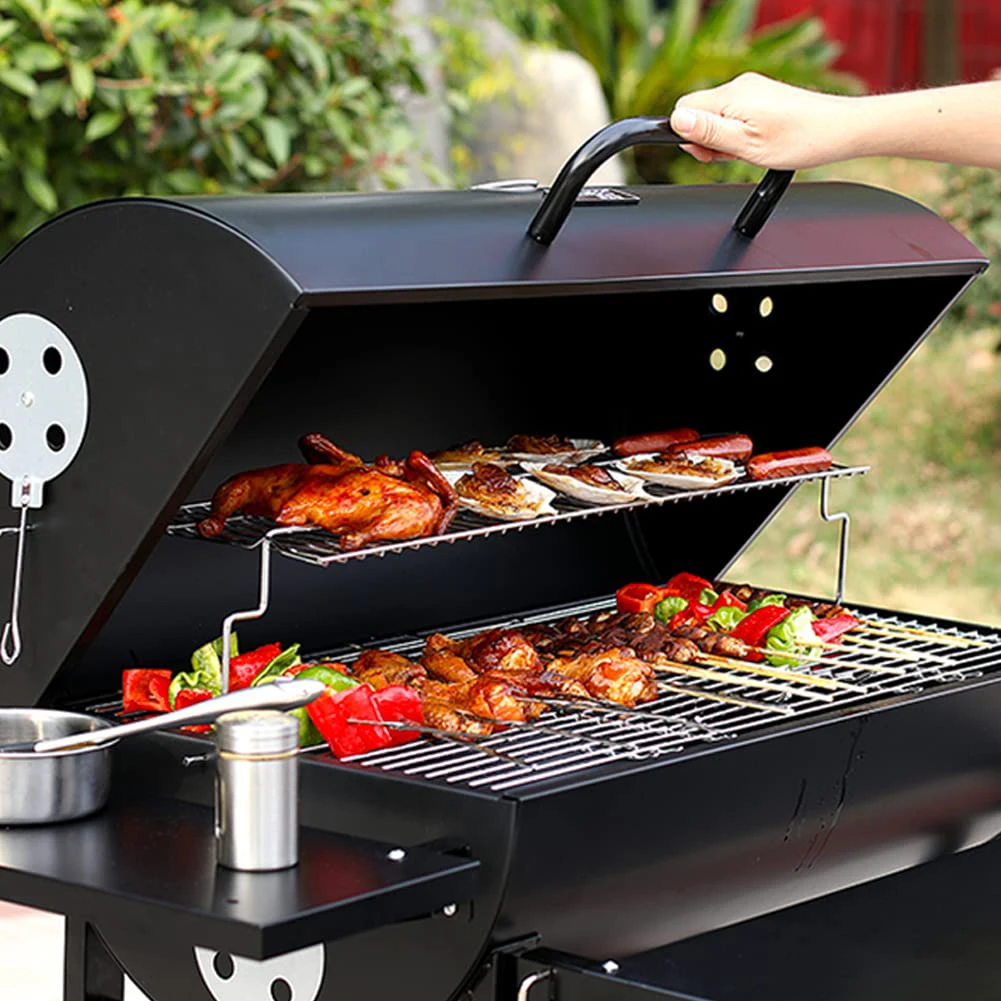 BBQ Door Lid Seal Tape Heat Resistant Smoker Gasket Fire Resistant Fiber Consistent Smoke and Temperature Control
BBQ Door Lid Seal Tape Heat Resistant Smoker Gasket Fire Resistant Fiber Consistent Smoke and Temperature Control