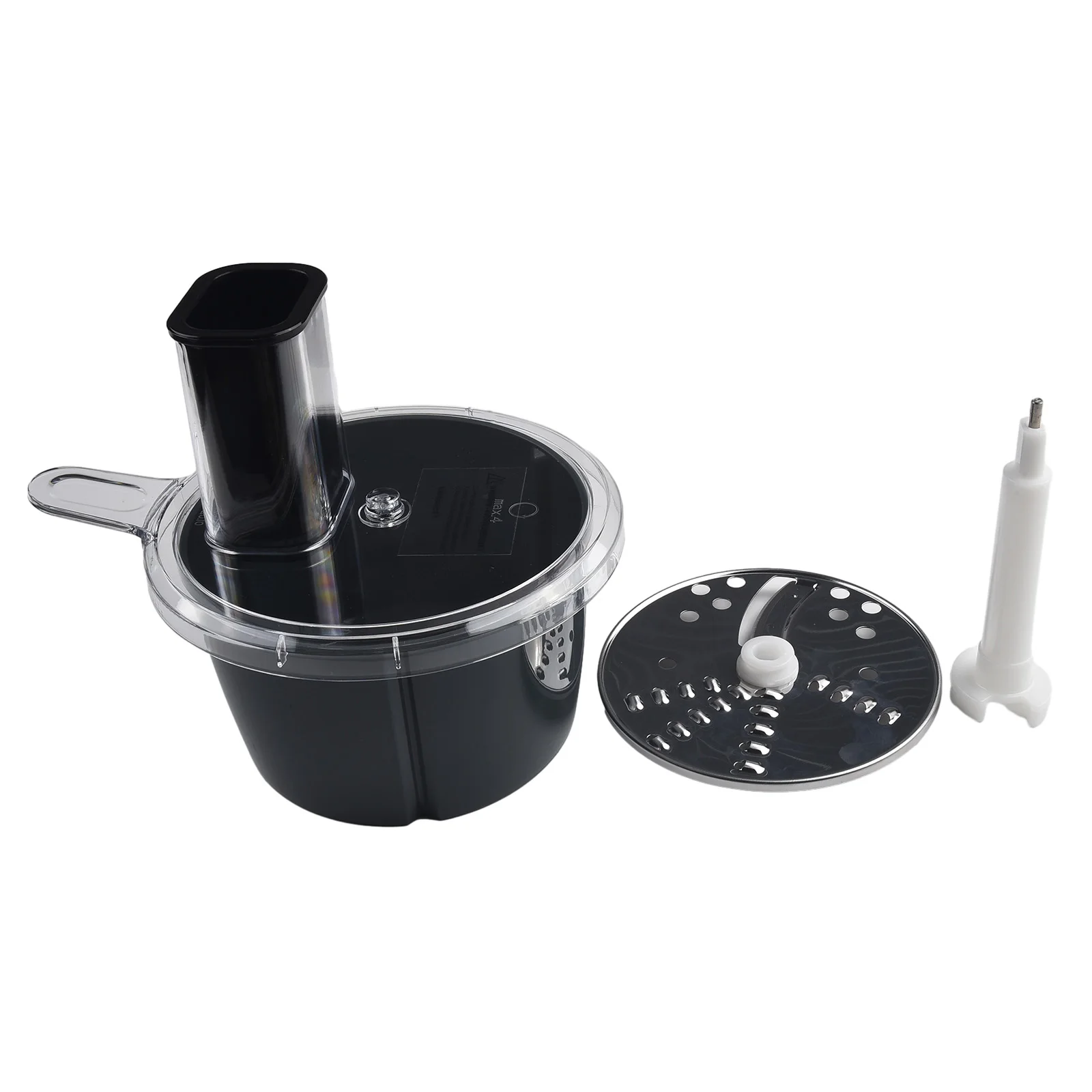 Cutter Kit Food Processor Cutting Disc Multifunctional Push Rod Rocker Top Lid ABS+acrylic+stainless Steel Container
Cutter Kit Food Processor Cutting Disc Multifunctional Push Rod Rocker Top Lid ABS+acrylic+stainless Steel Container