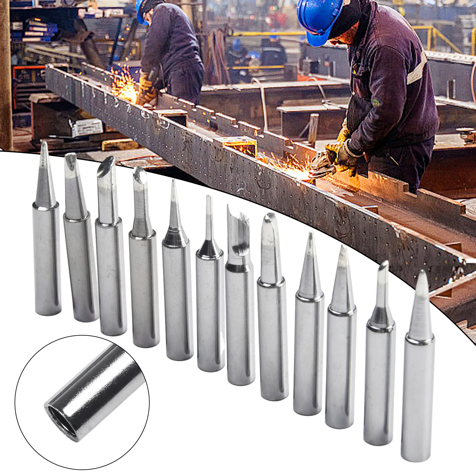 12pcs Soldering Iron Tips for 936 937 938 Welding Station Tools Type I B D K IS 0 8D 1 2D 1 6D 2 4D 1C 2C 3C 4C
12pcs Soldering Iron Tips for 936 937 938 Welding Station Tools Type I B D K IS 0 8D 1 2D 1 6D 2 4D 1C 2C 3C 4C