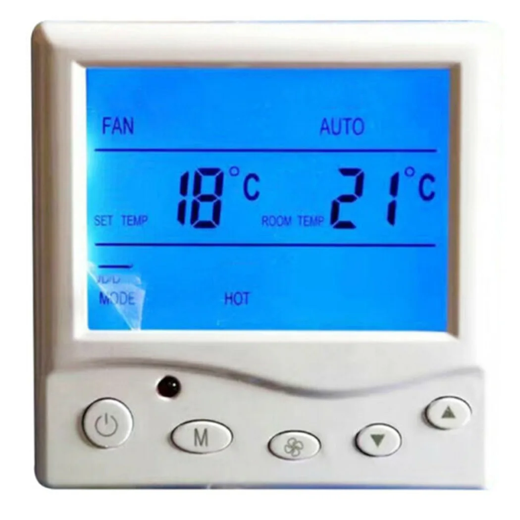 Digital Thermostat ABS 220V LCD Programmable Heating Controller Digital Floor Heating Indoor Thermostat
Digital Thermostat ABS 220V LCD Programmable Heating Controller Digital Floor Heating Indoor Thermostat