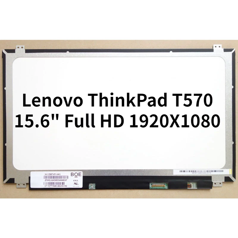 IPS LCD Screen Matte For Lenovo ThinkPad T570 Matrix for Laptop 15.6" Full HD 1920X1080 Non-Touch LED Display Replacement
IPS LCD Screen Matte For Lenovo ThinkPad T570 Matrix for Laptop 15.6" Full HD 1920X1080 Non-Touch LED Display Replacement