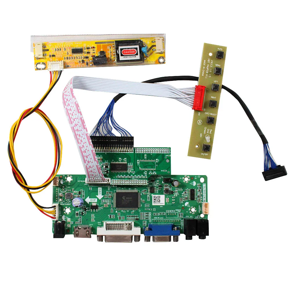 Плата контроллера ЖК-дисплея HD MI DVI VGA для ЖК-экрана 8,4 дюйма 640x480NL6448BC26-03
Плата контроллера ЖК-дисплея HD MI DVI VGA для ЖК-экрана 8,4 дюйма 640x480NL6448BC26-03
