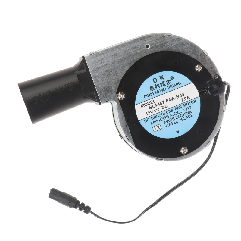 

BBQ Fan BL4447-04W-B49 PWM Blower 9733 12V 2.0A Large 12V 2A 5.5x2.1mm for DC Brushless Fan BL4447-04W-B49 Drosphip